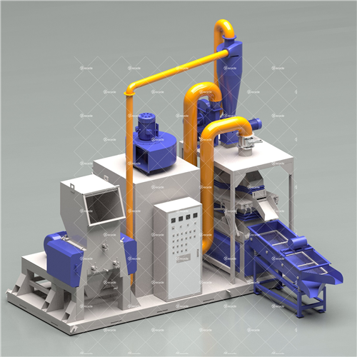 Cable Recycling Machine Copper Wire Separator Machine E Waste Copper Cable Granulator