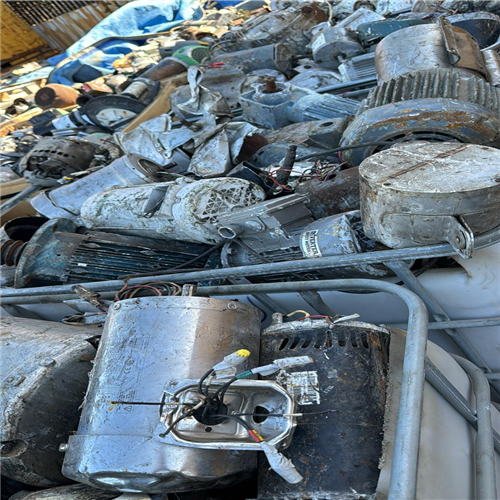 21 Tons of Mixed Motor Scrap Ready for Global Shipping from the United States